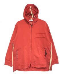 STONE ISLAND（ストーンアイランド）の古着「ジップパーカー」｜レッド