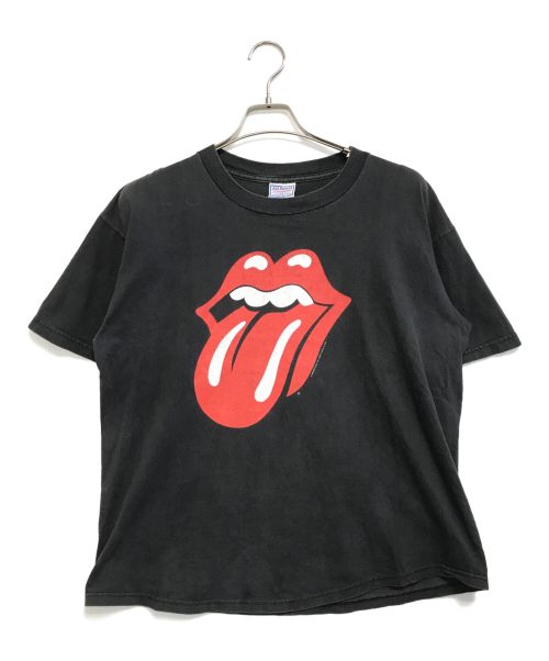 バンドTシャツ（バンドTシャツ）バンドTシャツ (バンドTシャツ) 90s The Rolling Stones(ザ・ローリング・ストーンズ) バンドTシャツ レッド サイズ:Lの古着・服飾アイテム