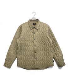 stussy（ステューシー）の古着「Quilted Insulated Shirt」｜ベージュ