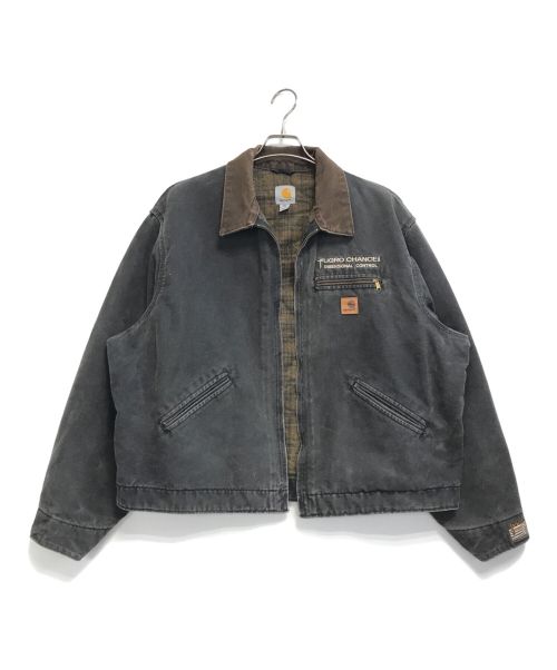 CarHartt（カーハート）CarHartt (カーハート) デトロイトジャケット ブラック サイズ:2XLの古着・服飾アイテム