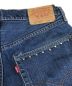 中古・古着 LEVI'S (リーバイス) カットオフハーフデニム インディゴ サイズ:W33　L32：10000円