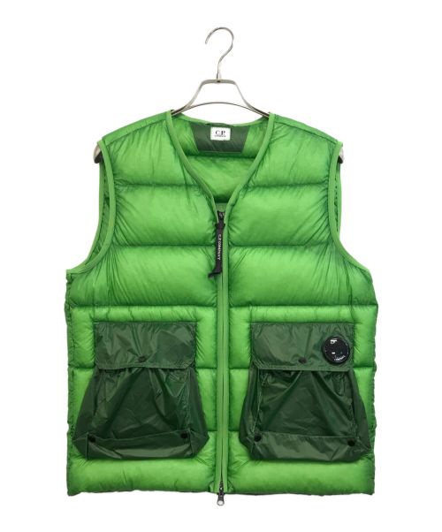 C.P COMPANY（シーピーカンパニー）C.P COMPANY (シーピーカンパニー) VESTS D.D. Shell Down Vest カーキ サイズ:48の古着・服飾アイテム