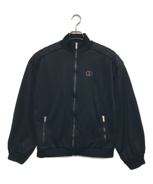 GUCCI（グッチ）GUCCI (グッチ) トラックジャケット ブラック サイズ:Mの古着・服飾アイテム