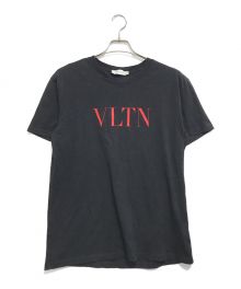 VALENTINO（ヴァレンティノ）の古着「プリントTシャツ」｜ブラック