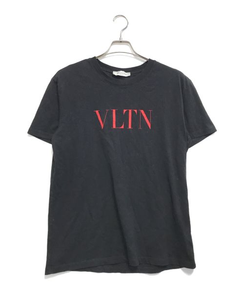 VALENTINO（ヴァレンティノ）VALENTINO (ヴァレンティノ) プリントTシャツ ブラック サイズ:Mの古着・服飾アイテム