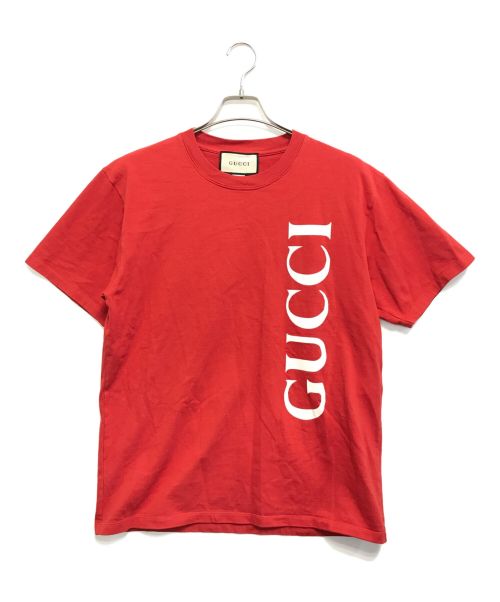 GUCCI（グッチ）GUCCI (グッチ) プリントTシャツ ブラック サイズ:Sの古着・服飾アイテム