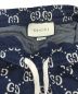 中古・古着 GUCCI (グッチ) GGジョガーパンツ ネイビー サイズ:XS：50000円