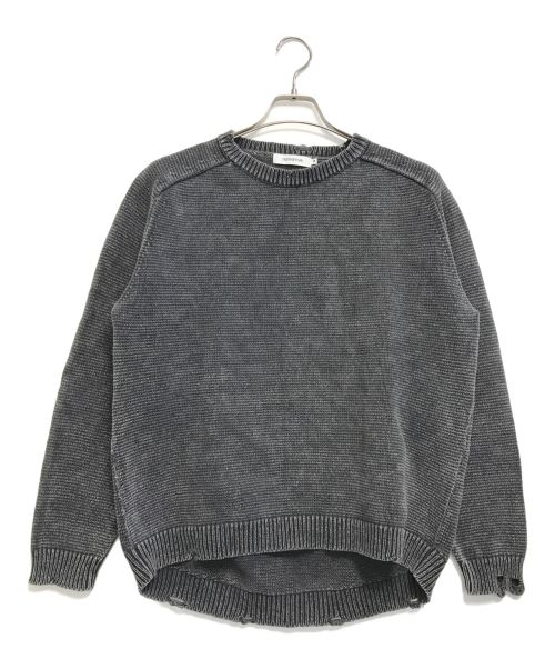 nonnative（ノンネイティブ）nonnative (ノンネイティブ) ROOPER SWEATER COTTON YARN OVERDYED VW ブラック サイズ:2の古着・服飾アイテム