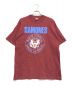 バンドTシャツ（バンドTシャツ）の古着「90's ramones(ラモーンズ) バンドTシャツ」｜レッド