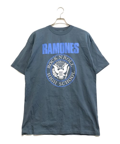 バンドTシャツ（バンドTシャツ）バンドTシャツ (バンドTシャツ) 90's ramones(ラモーンズ) バンドTシャツ グレー サイズ:XLの古着・服飾アイテム