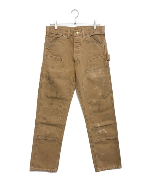 RRL（ダブルアールエル）RRL (ダブルアールエル) HAMILTON CANVAS CARPENTER PANT ブラウン サイズ:30×30 未使用品の古着・服飾アイテム