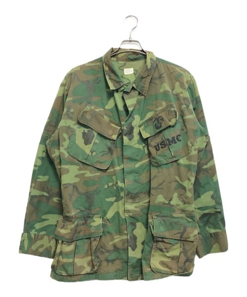 VINTAGE MILITARY（ヴィンテージ ミリタリー）VINTAGE MILITARY (ヴィンテージ ミリタリー) US ARMY ジャングルファティーグジャケット カーキ サイズ:LARGE-REGULARの古着・服飾アイテム