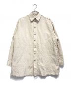 BELPERベルパー）の古着「WASHED LINEN SHIRT」｜アイボリー