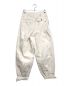 refomed (リフォメッド) KATSURAGI DENIM KNICKERBOCKERS ホワイト サイズ:1：16000円