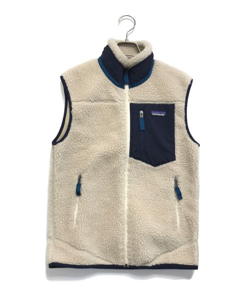 Patagonia（パタゴニア）Patagonia (パタゴニア) CLASSIC RETRO X フリースベスト ベージュ サイズ:XS 未使用品の古着・服飾アイテム