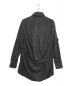 Vivienne Westwood man (ヴィヴィアン ウェストウッド マン) “BACK DRAPE” シャツ ブラック サイズ:F：20000円