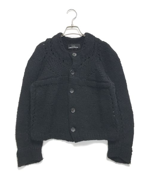 tricot COMME des GARCONS（トリココムデギャルソン）tricot COMME des GARCONS (トリココムデギャルソン) ニットカーディガン ブラック サイズ:表記なしの古着・服飾アイテム