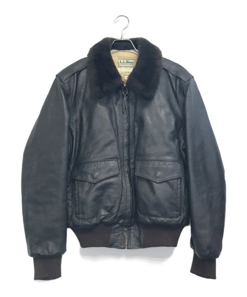 L.L.Bean（エルエルビーン）L.L.Bean (エルエルビーン) 80’sG-1レザージャケット ブラウン サイズ:42の古着・服飾アイテム