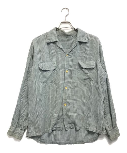 VINTAGE（ヴィンテージ）VINTAGE (ヴィンテージ) チェックシャツ グレー サイズ:表記なしの古着・服飾アイテム