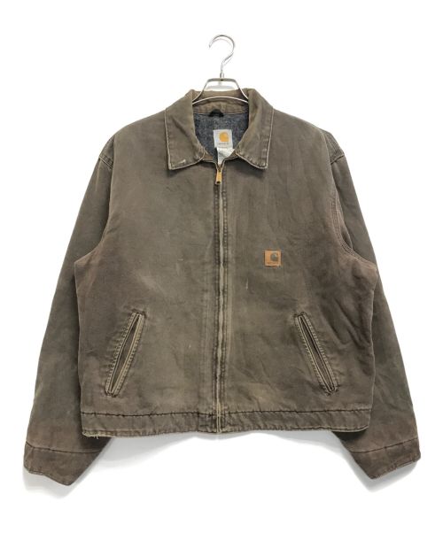 CarHartt（カーハート）CarHartt (カーハート) デトロイトジャケット ブラウン サイズ:XLの古着・服飾アイテム