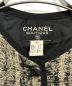 中古・古着 CHANEL (シャネル) ニットツイードジャケット ベージュ サイズ:34：60000円