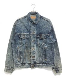 LEVI'S（リーバイス）の古着「ケミカルウォッシュデニムジャケット」｜インディゴ