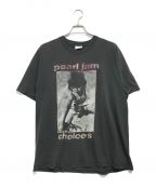 バンドTシャツバンドTシャツ）の古着「90s PEARL JAM(パールジャム) バンドTシャツ」｜ブラック