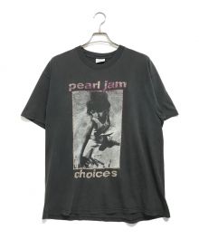 バンドTシャツ（バンドTシャツ）の古着「90s PEARL JAM(パールジャム) バンドTシャツ」｜ブラック