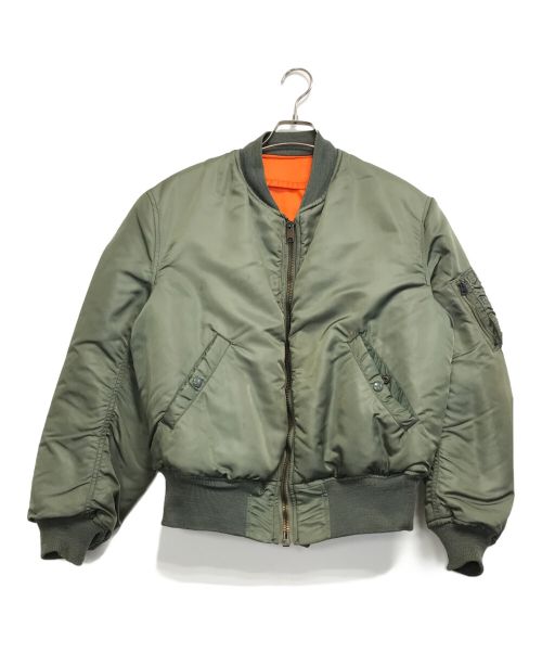 VINTAGE MILITARY（ヴィンテージ ミリタリー）VINTAGE MILITARY (ヴィンテージ ミリタリー) 60s US ARMY MA-1ジャケット カーキ サイズ:Lの古着・服飾アイテム