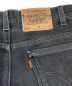 中古・古着 LEVI'S (リーバイス) 517先染めブラックデニムパンツ ブラック サイズ:W34×L32：16000円