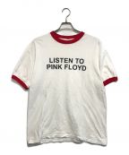 バンドTシャツバンドTシャツ）の古着「00s PINK FLOYD(ピンクフロイド)リンガーTシャツ」｜ホワイト