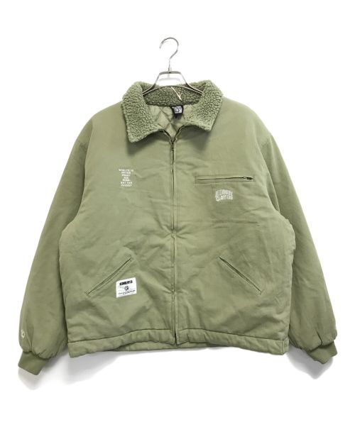 BILLIONAIRE BOYS CLUB（ビリオネアボーイズクラブ）BILLIONAIRE BOYS CLUB (ビリオネアボーイズクラブ) BOA COLLAR ZIP UP JACKET ベージュ サイズ:L 未使用品の古着・服飾アイテム