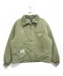 BILLIONAIRE BOYS CLUB（ビリオネアボーイズクラブ）の古着「BOA COLLAR ZIP UP JACKET」｜ベージュ