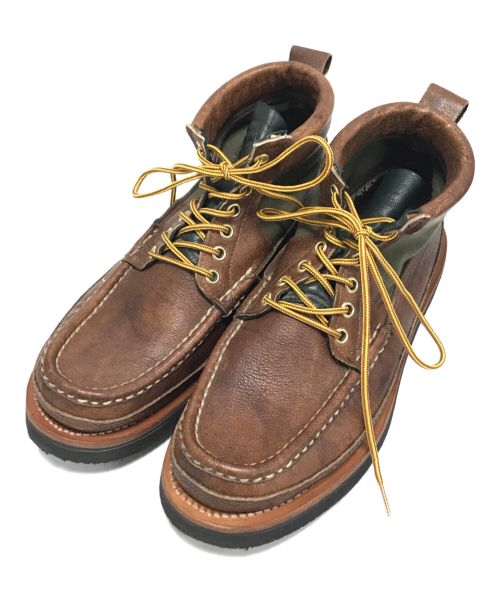 RUSSELL MOCCASIN（ラッセルモカシン）RUSSELL MOCCASIN (ラッセルモカシン) チャッカーブーツ ブラウン サイズ:表記なしの古着・服飾アイテム