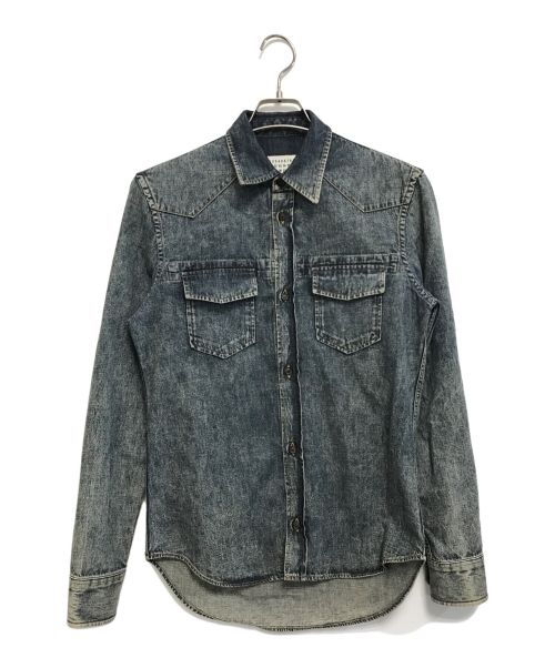 Maison Margiela（メゾンマルジェラ）Maison Margiela (メゾンマルジェラ) HEAVYWEIGHT DENIM OVERSHIRT インディゴ サイズ:38の古着・服飾アイテム