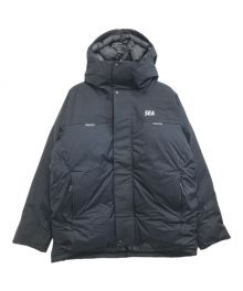 WIND AND SEA×ALLIED FEATHER + DOWN（ウィンド アンド シー×アライドフェザーアンドダウン）の古着「afd showfield down jacket」｜ブラック