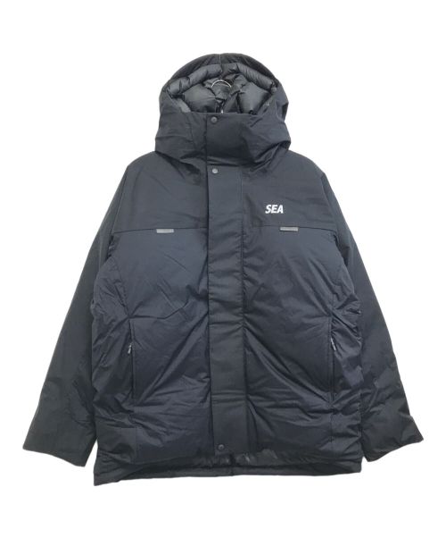 WIND AND SEA（ウィンド アンド シー）WIND AND SEA (ウィンド アンド シー) ALLIED FEATHER + DOWN (アライドフェザーアンドダウン) afd showfield down jacket ブラック サイズ:Ｍの古着・服飾アイテム