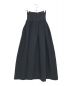 ENFOLD (エンフォルド) TAFFETA-SKIRT DRESS ブラック サイズ:38：19000円