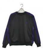 Needlesニードルズ）の古着「TRACK CREWNECK SHIRT」｜ブラック