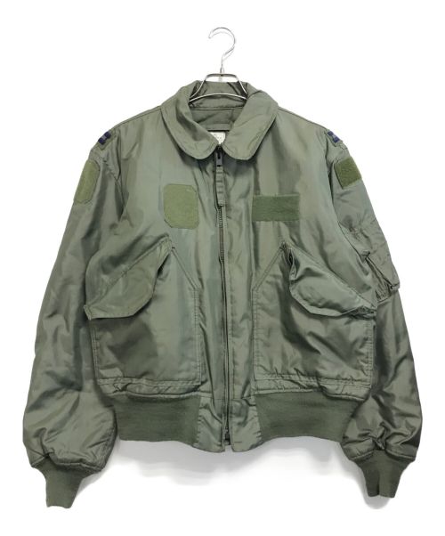 VINTAGE MILITARY（ヴィンテージ ミリタリー）VINTAGE MILITARY (ヴィンテージ ミリタリー) US ARMY CWU-36P フライトジャケット カーキ サイズ:LARGEの古着・服飾アイテム