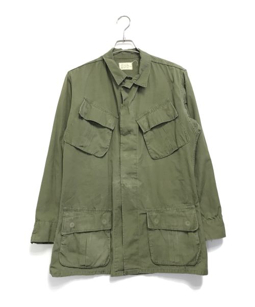 VINTAGE MILITARY（ヴィンテージ ミリタリー）VINTAGE MILITARY (ヴィンテージ ミリタリー) US ARMY ジャングルファティーグジャケット カーキ サイズ:SMALL-LONGの古着・服飾アイテム