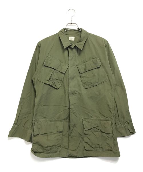 VINTAGE MILITARY（ヴィンテージ ミリタリー）VINTAGE MILITARY (ヴィンテージ ミリタリー) US ARMY ジャングルファティーグジャケット カーキ サイズ:SMALL-LONGの古着・服飾アイテム