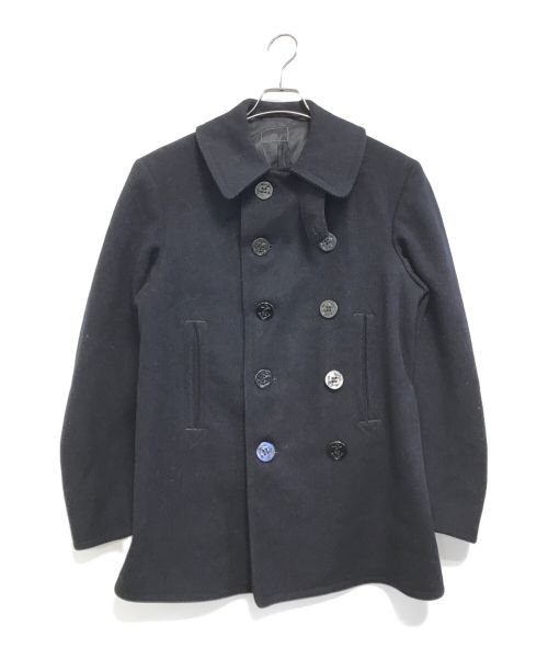 VINTAGE MILITARY（ヴィンテージ ミリタリー）VINTAGE MILITARY (ヴィンテージ ミリタリー) U'S NAVY Pコート ネイビー サイズ:表記なしの古着・服飾アイテム