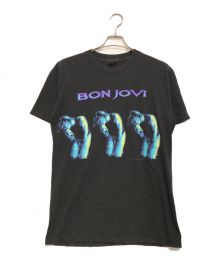 バンドTシャツ（バンドTシャツ）の古着「90s BON JOVI(ボン・ジョヴィ) バンドTシャツ」｜ブラック