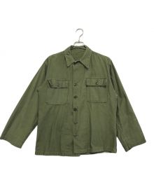 VINTAGE MILITARY（ヴィンテージ ミリタリー）の古着「US ARMY ユーティリティーシャツ」｜カーキ