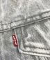 中古・古着 LEVI'S (リーバイス) ケミカルウォッシュデニムジャケット ホワイト サイズ:L：20000円