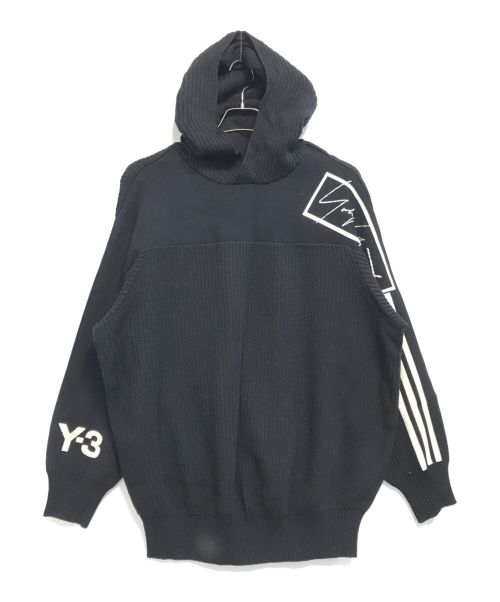 Y-3（ワイスリー）Y-3 (ワイスリー) U TECH KNIT HOODIE ブラック サイズ:Sの古着・服飾アイテム