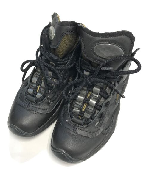 Maison Margiela（メゾンマルジェラ）Maison Margiela REEBOK (リーボック) MAISON MARGIELA X REEBOK PROJECT 0 TQ MEMORY OF BLACK ブラック サイズ:USA4½/UK3½/EUR35/CM23.3の古着・服飾アイテム