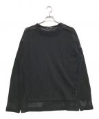 ANDERSSON BELLアンダースンベル）の古着「LAYERED CREW-NECK SWEATER」｜ブラック