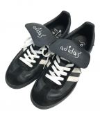 adidas×SHUKYU×E-WAXアディダス×シュウキュウ×イーワックス）の古着「SHUKYU × E-WAX × adidas Originals Handball Spezial Core Black」｜ブラック